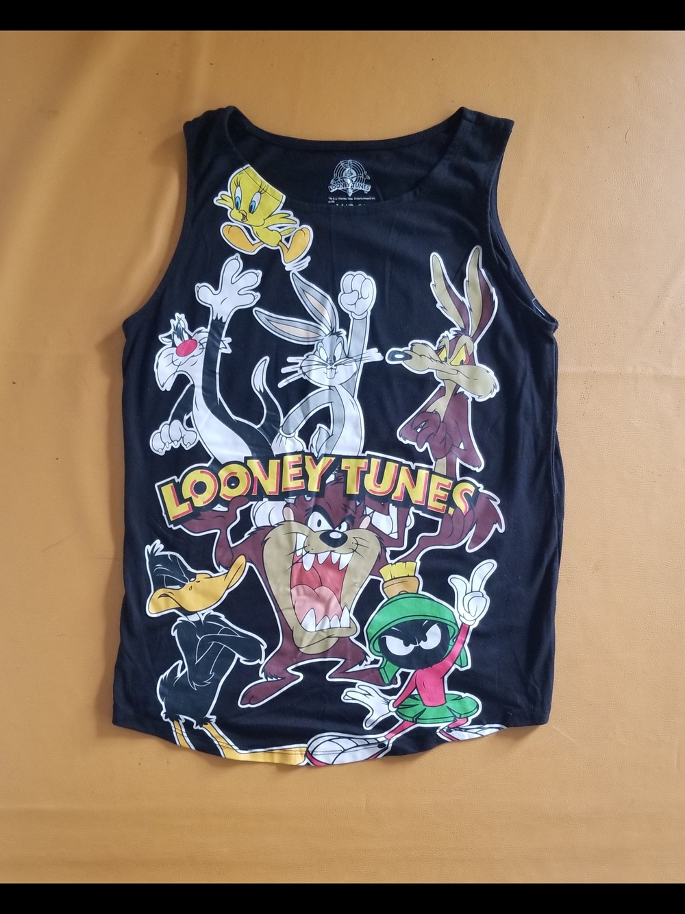 Loony Tunes Black Graphic Tank Top